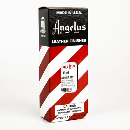 Firebrick Angelus Leather Dye Red #064 3Oz/88.72Ml Leather Dyes