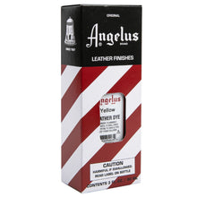 Brown Angelus Leather Dye Yellow #075 3Oz/88.72Ml Leather Dyes