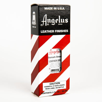 Red Angelus Leather Dye Bismark Brown #091 3Oz/88.72Ml Leather Dyes