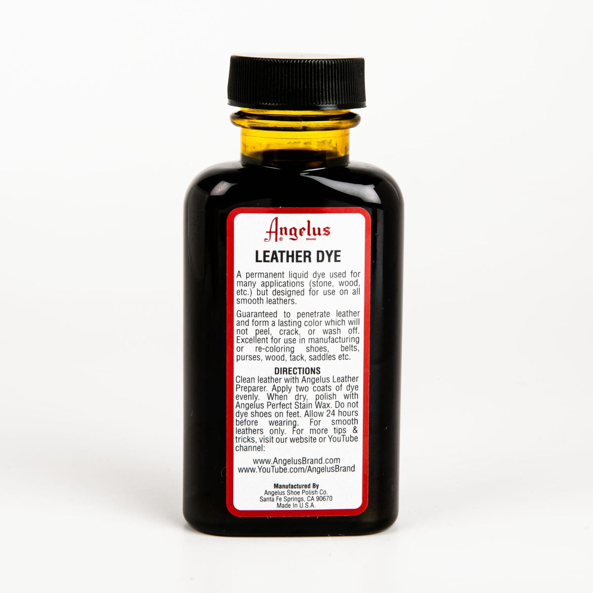 Firebrick Angelus Leather Dye Honey #094 3Oz/88.72Ml Leather Dyes