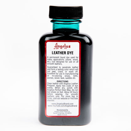White Smoke Angelus Leather Dye Jade #173 3Oz/88.72Ml Leather Dyes