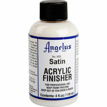 Beige Angelus Acrylic Clear Finish Satin #605 (4 Oz) 118Ml Leather Paint Mediums