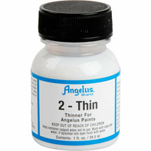 Gray Angelus Acrylic 2-Thin Paint Thinner 29Ml Leather Paint Mediums