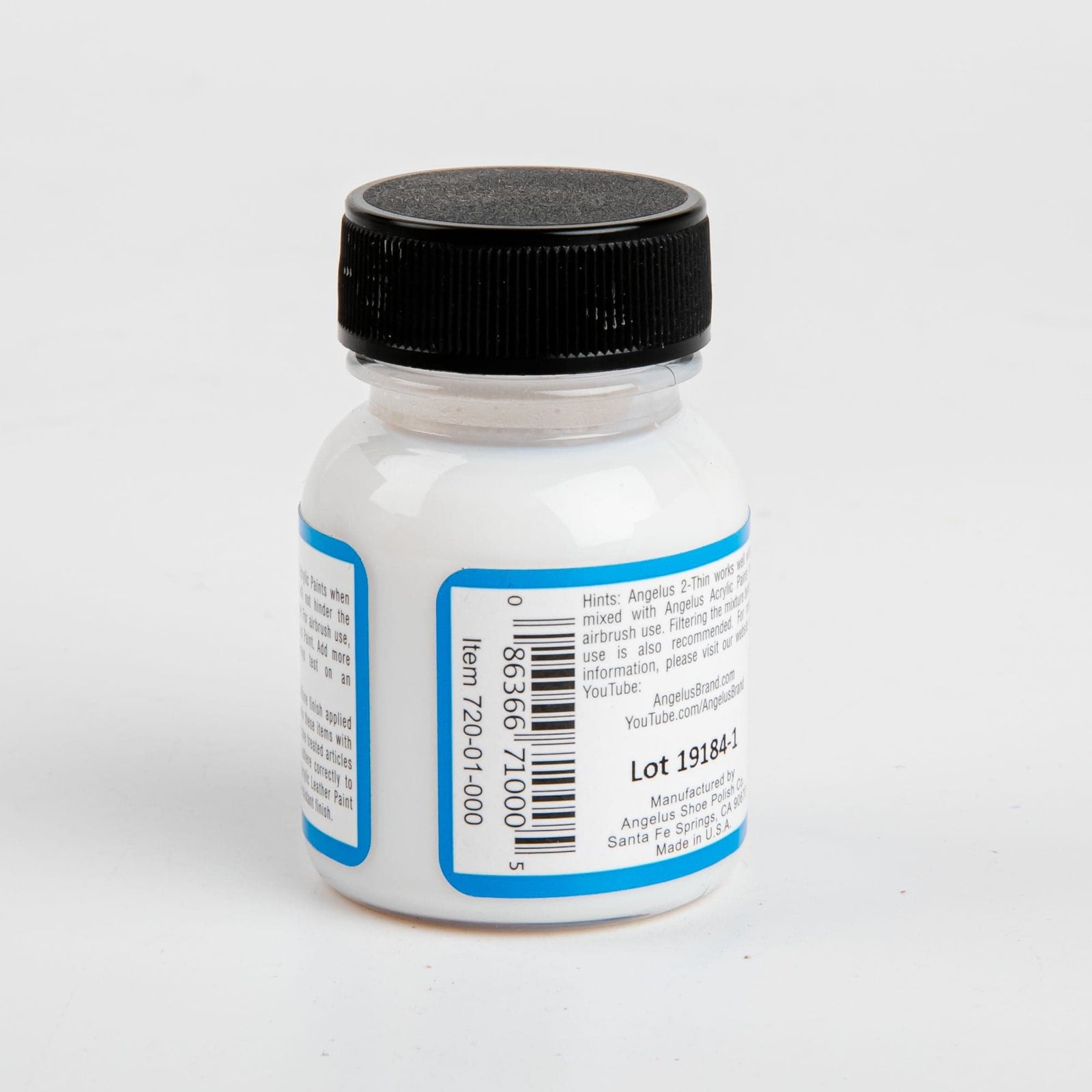 Angelus Acrylic 2Thin Paint Thinner 29Ml