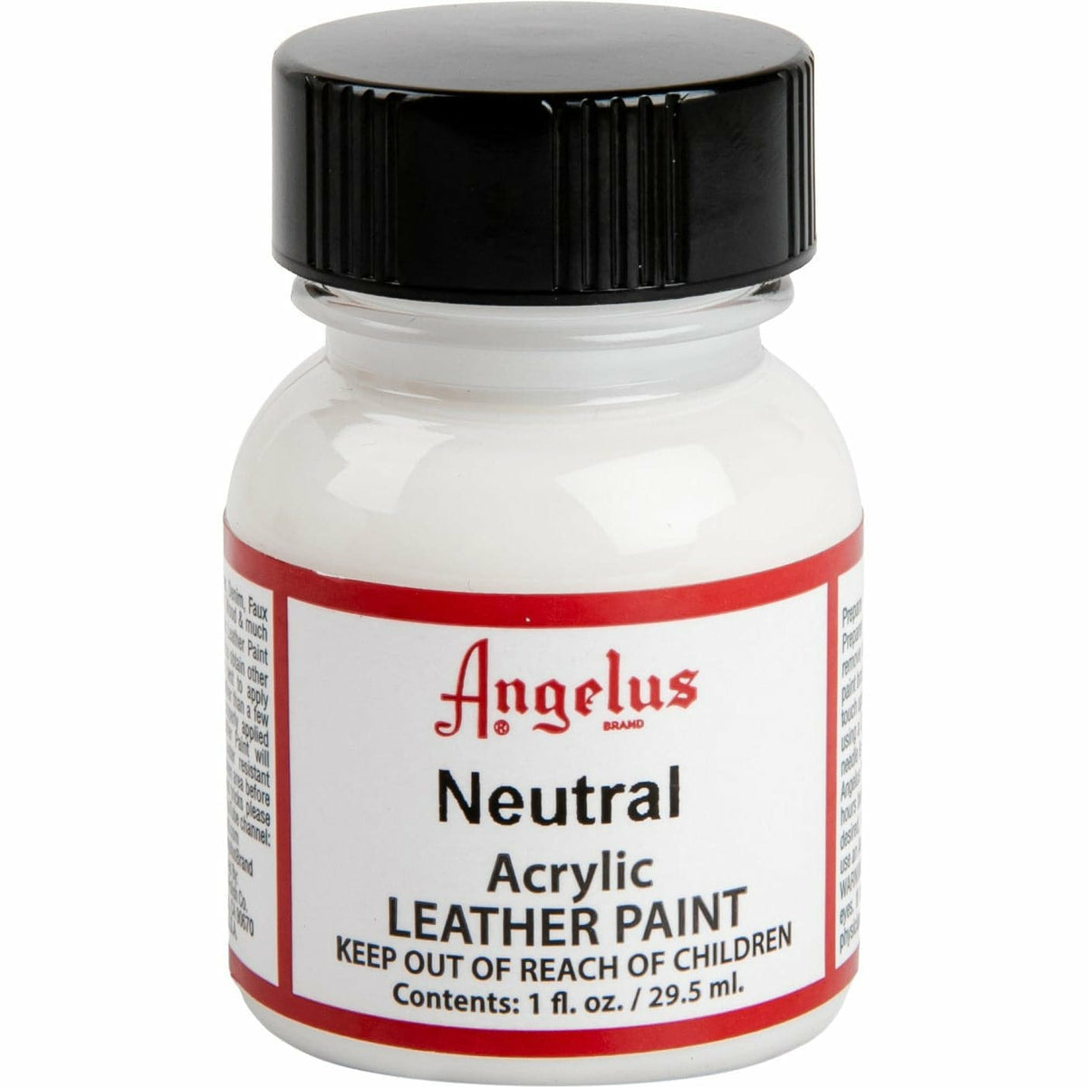 Firebrick Angelus Acrylic Paint Neutral #004 29Ml Use On Leather, Vinyl Or Fabric Leather and Vinyl Paint