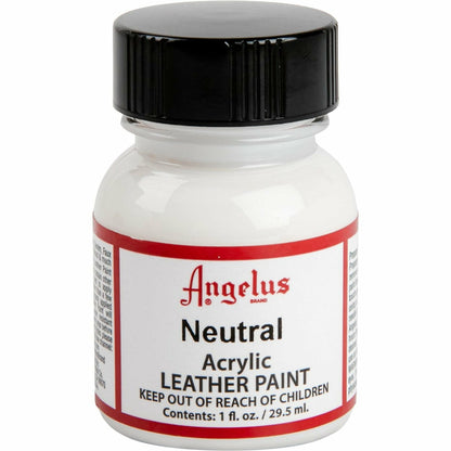 Firebrick Angelus Acrylic Paint Neutral #004 29Ml Use On Leather, Vinyl Or Fabric Leather and Vinyl Paint