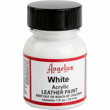 Lavender Angelus Acrylic Paint White #005 29Ml Use On Leather, Vinyl Or Fabric Leather Paints