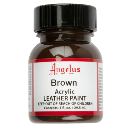 Beige Angelus Acrylic Paint Brown #014 29Ml Use On Leather, Vinyl Or Fabric Leather Paints