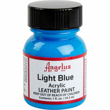 Dodger Blue Angelus Acrylic Paint Light Blue #041 29Ml Use On Leather, Vinyl Or Fabric Leather Paints