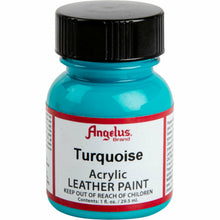 Light Sea Green Angelus Acrylic Paint Turquoise #043 29Ml Use On Leather, Vinyl Or Fabric Leather Paints