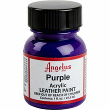 Midnight Blue Angelus Acrylic Paint Purple #047 29Ml Use On Leather, Vinyl Or Fabric Leather Paints