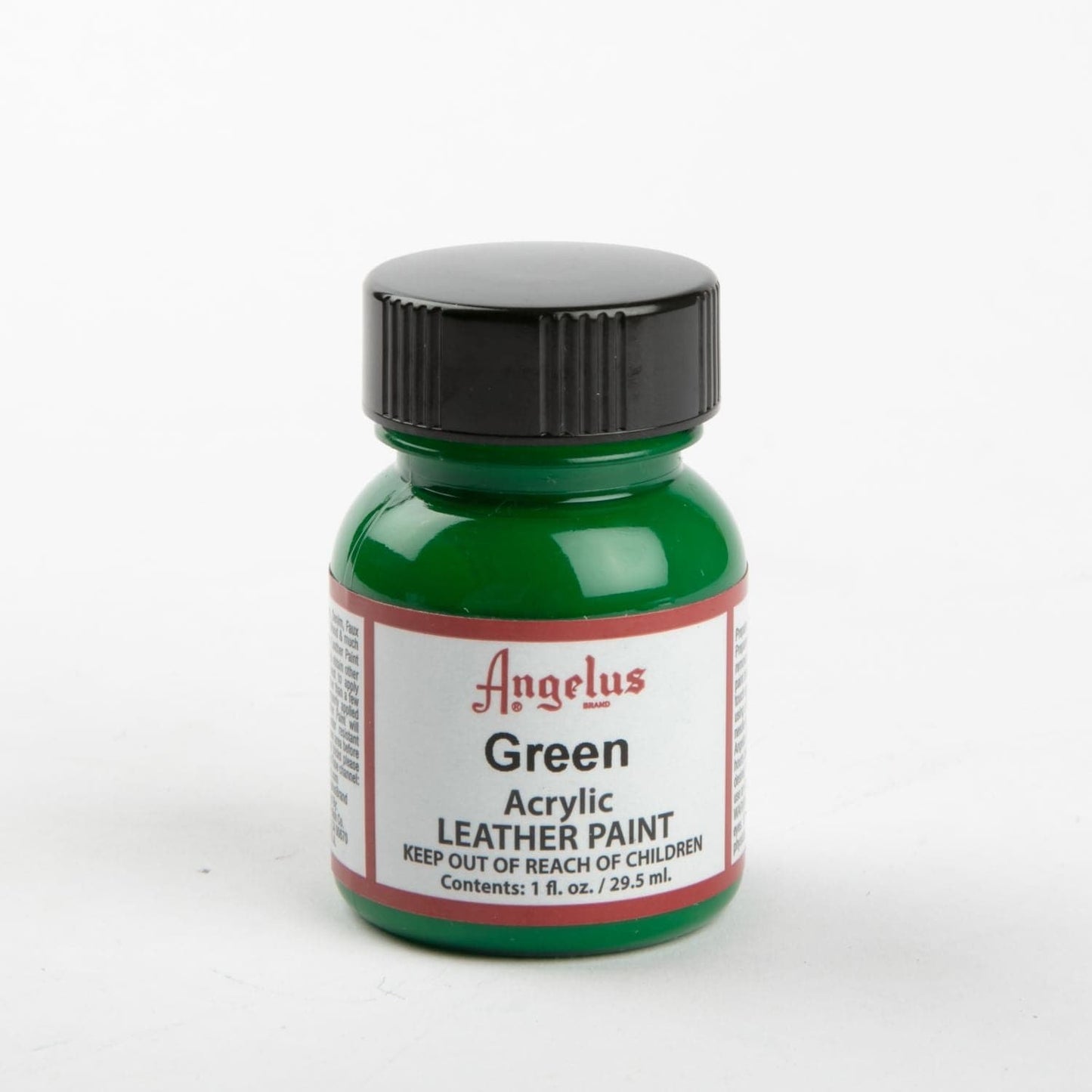 Dark Green Angelus Acrylic Paint Green #050 29Ml Use On Leather, Vinyl Or Fabric Leather Paints