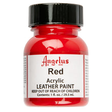 Red Angelus Acrylic Paint Red #064 29Ml Use On Leather, Vinyl Or Fabric Leather Paints