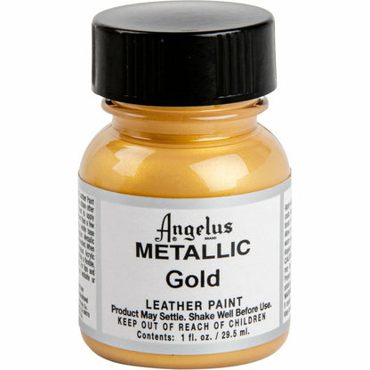 Goldenrod Angelus Acrylic Paint Gold #072 29Ml Use On Leather, Vinyl Or Fabric Leather Paints