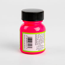 Deep Pink Angelus Neon Acrylic Paint Parisian Pink 29Ml Use On Leather, Vinyl Or Fabric Leather Paints