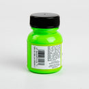 Lime Green Angelus Neon Acrylic Paint Popsicle Green 29Ml Use On Leather, Vinyl Or Fabric Leather Paints