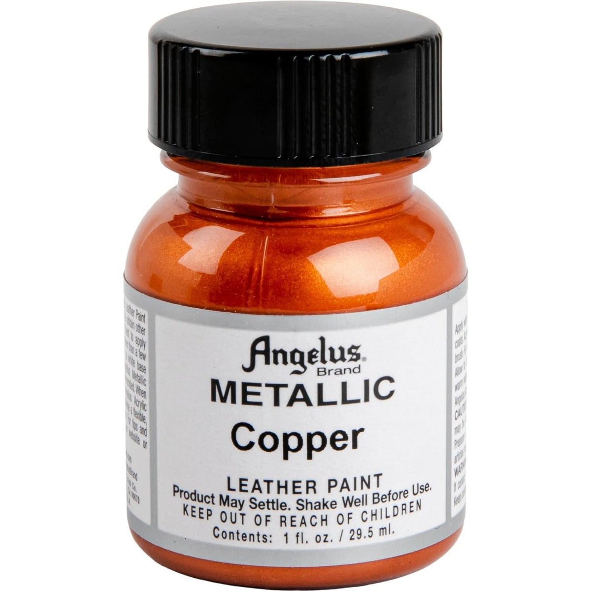 Firebrick Angelus Acrylic Paint Copper #141 29mL Leather Paints