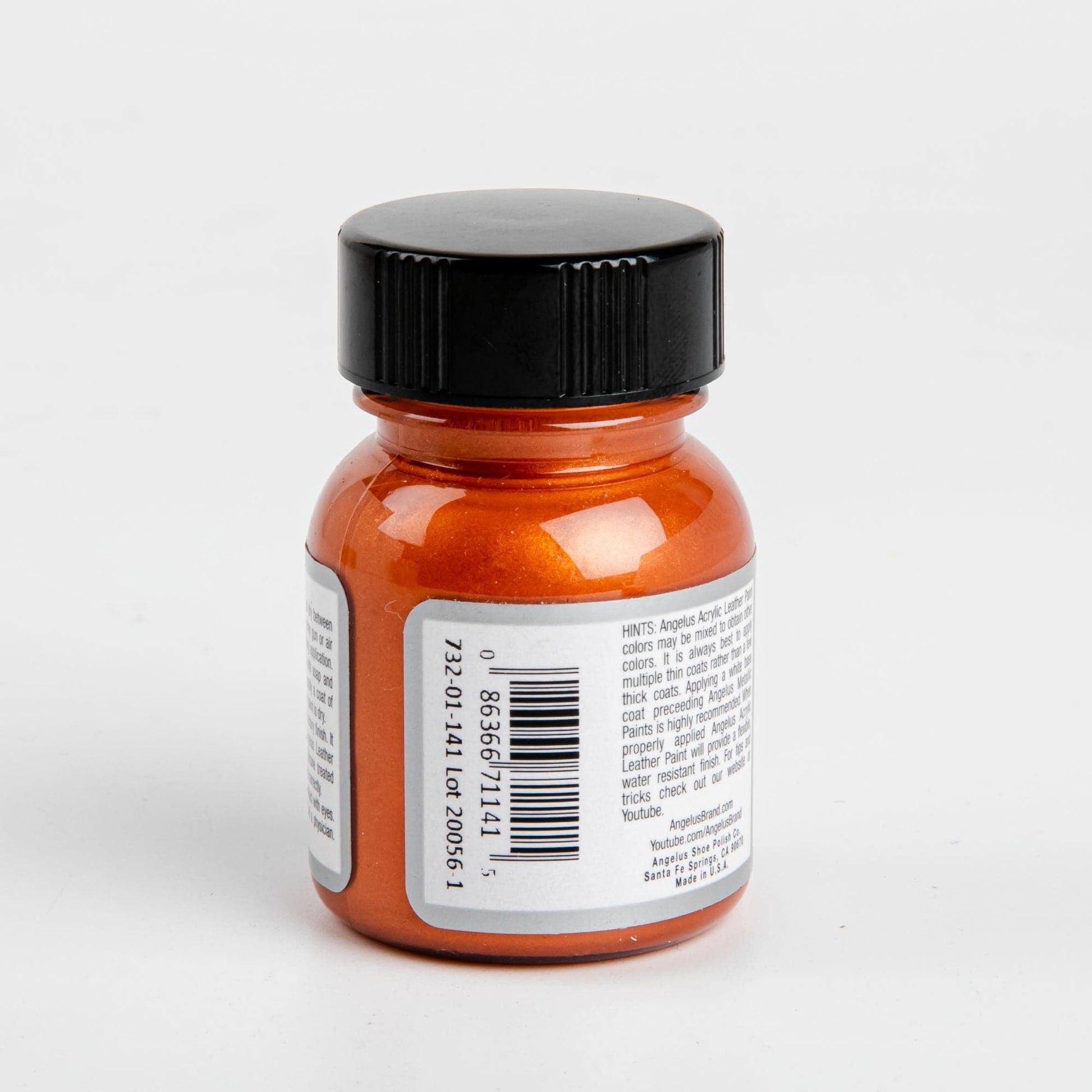 Chocolate Angelus Acrylic Paint Copper #141 29mL Leather Paints