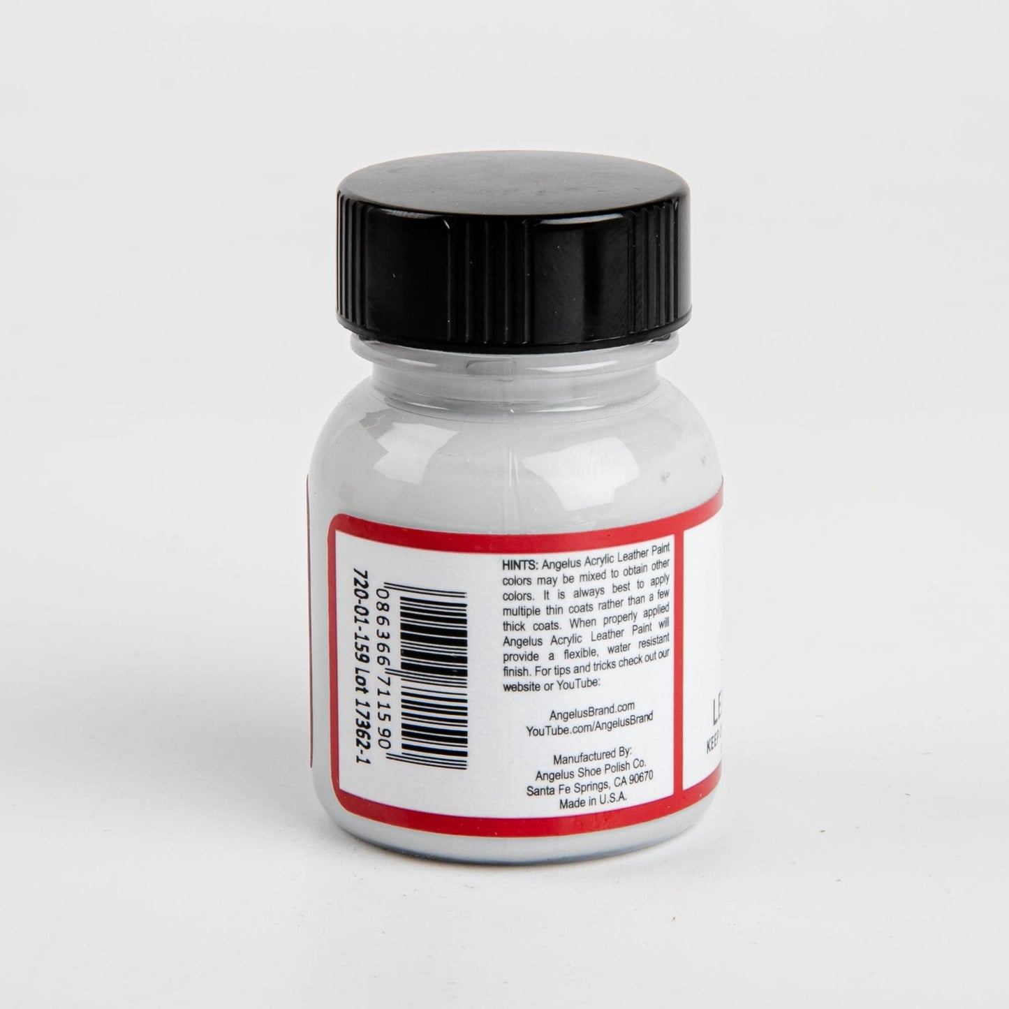 Gray Angelus Acrylic Paint Mist #159 29Ml Use On Leather, Vinyl Or Fabric Leather Paints
