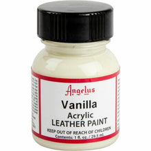 Light Gray Angelus Acrylic Paint Vanilla #160 29Ml Use On Leather, Vinyl Or Fabric Leather Paints