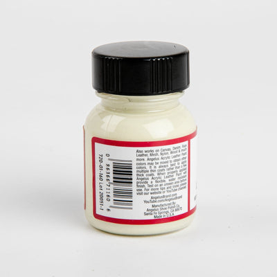 Gray Angelus Acrylic Paint Vanilla #160 29Ml Use On Leather, Vinyl Or Fabric Leather Paints