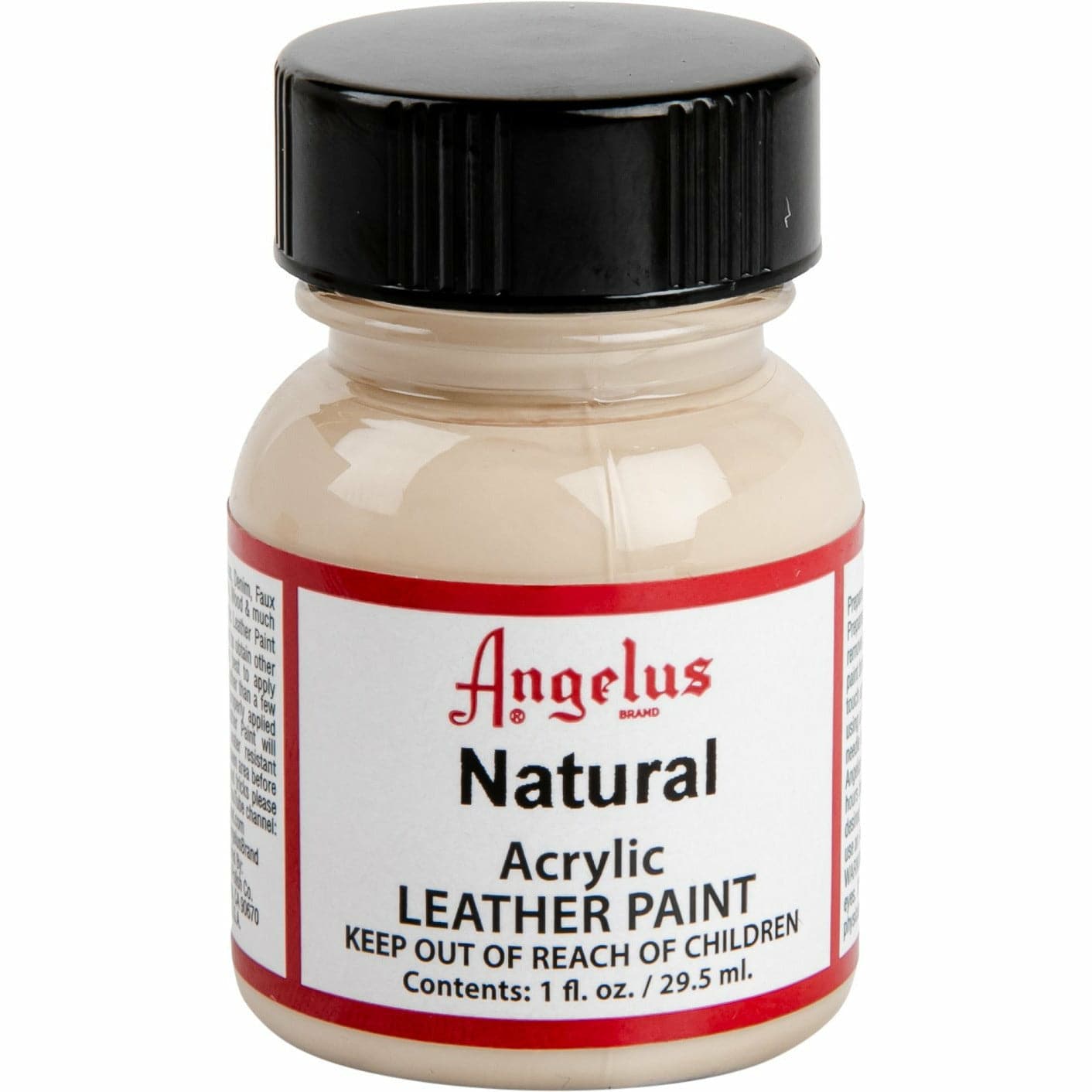 Gray Angelus Acrylic Paint Natural #161 29Ml Use On Leather, Vinyl Or Fabric Leather Paints