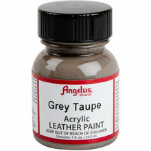 Black Angelus Acrylic Paint Grey Taupe #166 29Ml Use On Leather, Vinyl Or Fabric Leather Paints