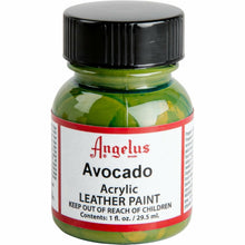 Olive Drab Angelus Acrylic Paint Avocado #170 29Ml Use On Leather, Vinyl Or Fabric Leather Paints