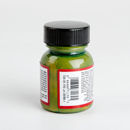 Olive Drab Angelus Acrylic Paint Avocado #170 29Ml Use On Leather, Vinyl Or Fabric Leather Paints
