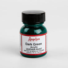 Black Angelus Acrylic Paint Dark Green #171 29Ml Use On Leather, Vinyl Or Fabric Leather Paints