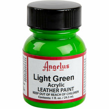 Forest Green Angelus Acrylic Paint Light Green #172 29Ml Use On Leather, Vinyl Or Fabric Leather Paints