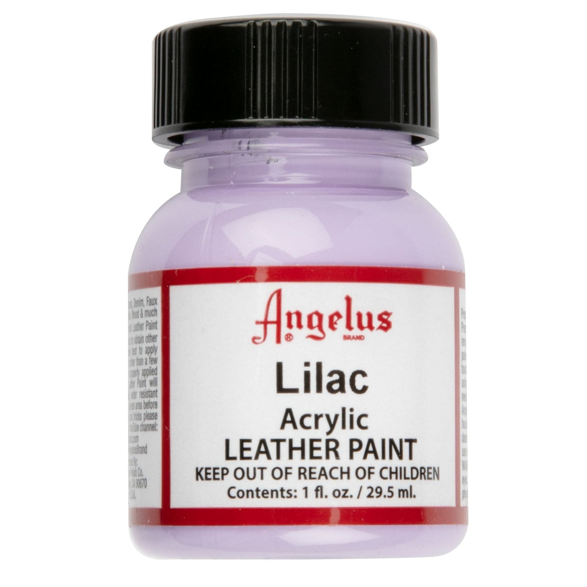 Lavender Angelus Acrylic Paint Lilac #175 29Ml Use On Leather, Vinyl Or Fabric Leather Paints