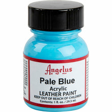 Turquoise Angelus Acrylic Paint Pale Blue #176 29Ml Use On Leather, Vinyl Or Fabric Leather Paints