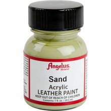 Tan Angelus Acrylic Paint Sand #182 29Ml Use On Leather, Vinyl Or Fabric Leather Paints
