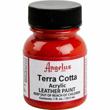 Firebrick Angelus Acrylic Paint Terracotta Red #183 29Ml Use On Leather, Vinyl Or Fabric Leather Paints