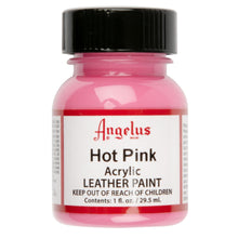 Pale Violet Red Angelus Acrylic Paint Hot Pink #186 29Ml Use On Leather, Vinyl Or Fabric Leather Paints