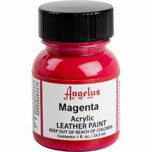 Firebrick Angelus Acrylic Paint Magenta #187 29Ml Use On Leather, Vinyl Or Fabric Leather Paints