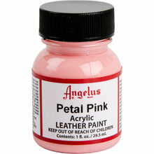 Light Pink Angelus Acrylic Paint Petal Pink #189 29Ml Use On Leather, Vinyl Or Fabric Leather Paints