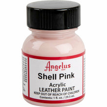 Thistle Angelus Acrylic Paint Shell Pink #191 29Ml Use On Leather, Vinyl Or Fabric Leather Paints