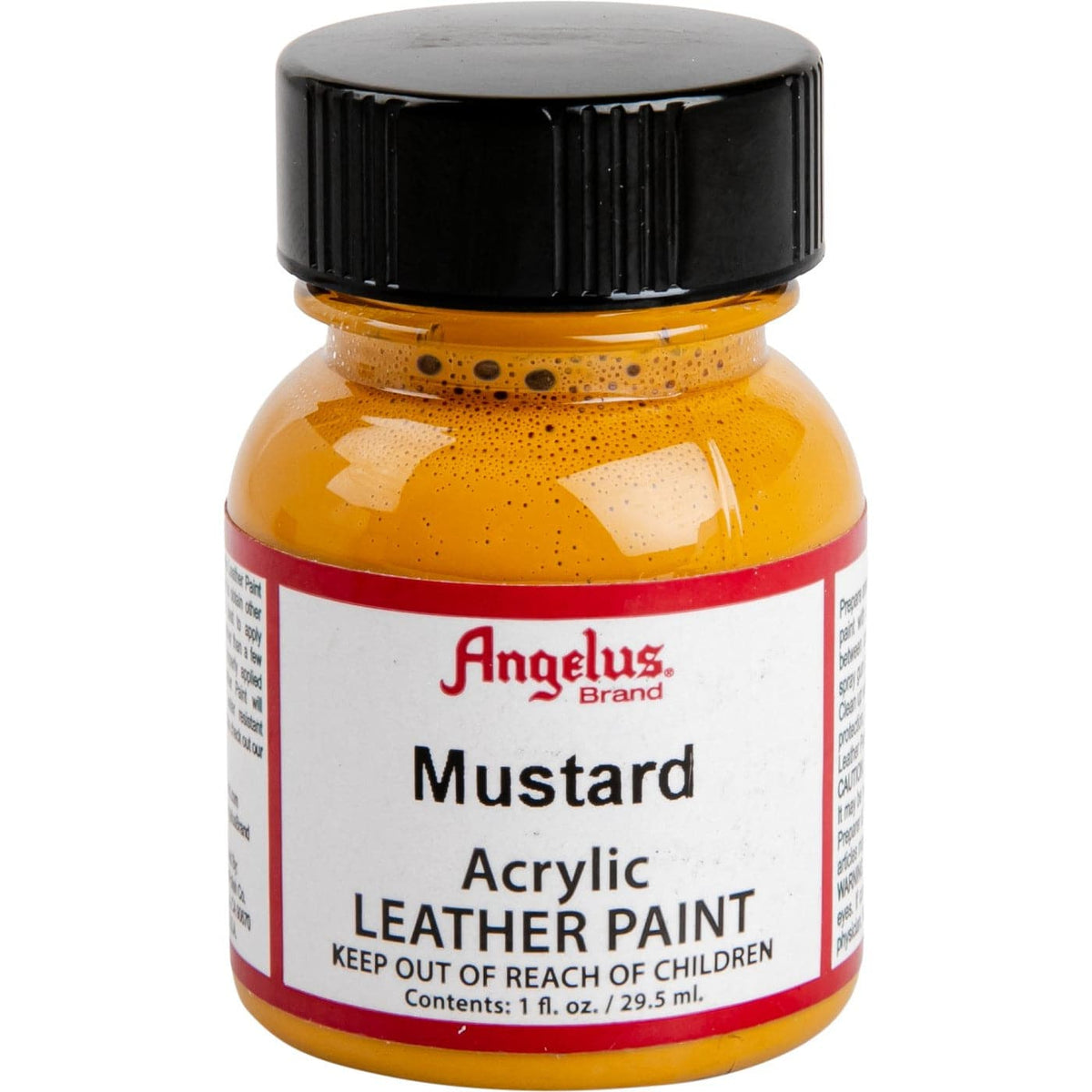 Goldenrod Angelus Acrylic Paint Mustard #196 29Ml Use On Leather, Vinyl Or Fabric Leather Paints