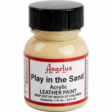 Tan Angelus Acrylic Paint Play In The Sand #262 29Ml Use On Leather, Vinyl Or Fabric Leather Paints