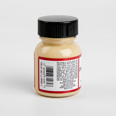 Tan Angelus Acrylic Paint Play In The Sand #262 29Ml Use On Leather, Vinyl Or Fabric Leather Paints