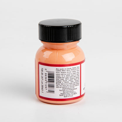 Light Salmon Angelus Acrylic Paint Salmon #267 29Ml Use On Leather, Vinyl Or Fabric Leather Paints
