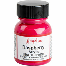 Firebrick Angelus Acrylic Paint Raspberry #268 29Ml Use On Leather, Vinyl Or Fabric Leather Paints