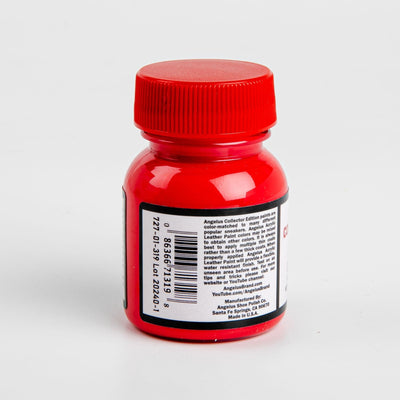 Red Angelus Collectors Edition Acrylic Paint Infrared #319 29Ml For Leather, Vinyl, Fabric Leather Paints