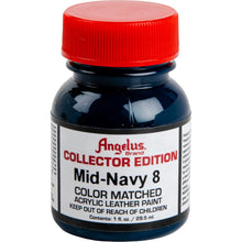 Firebrick Angelus Collectors Edition Acrylic Paint Mid Navy #323 29Ml For Leather, Vinyl, Fabric Leather Paints
