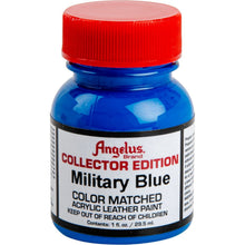 Medium Blue Angelus Collectors Edition Acrylic Paint Military Blue 324 29Ml For Leather, Vinyl, Fabric Leather Paints