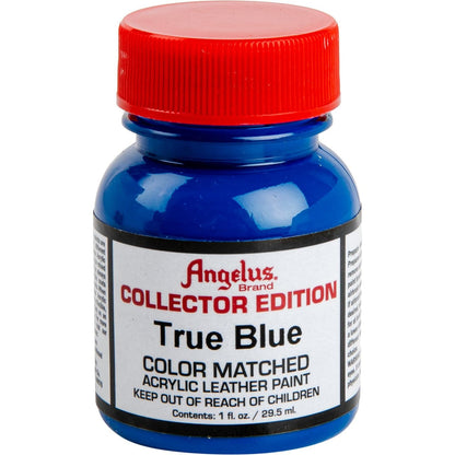 Dark Blue Angelus Collectors Edition Acrylic Paint True Blue #329 29Ml For Leather, Vinyl, Fabric Leather Paints