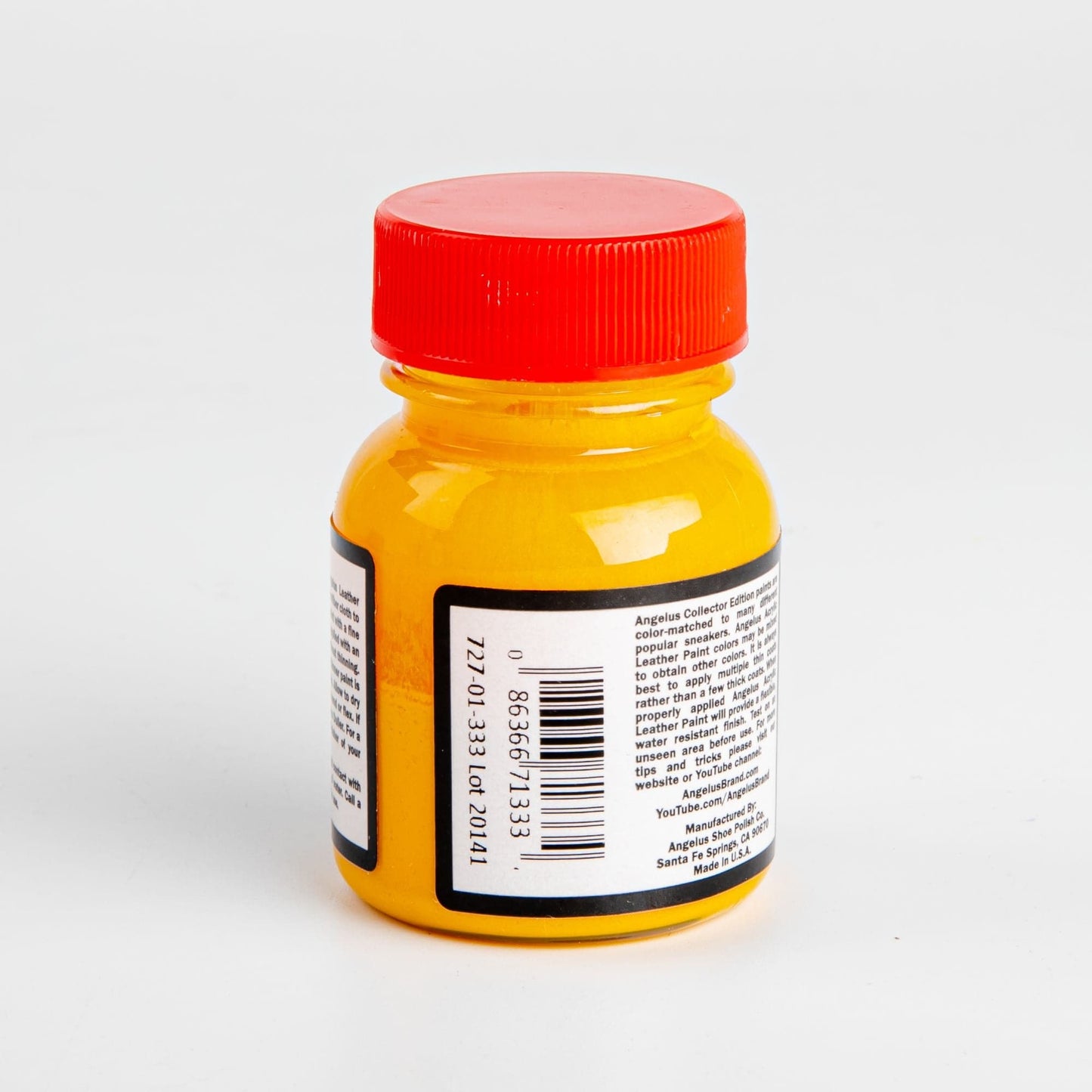 Orange Angelus Collectors Edition Acrylic Paint Dtrt Yellow #333 29Ml For Leather, Vinyl, Fabric Leather Paints