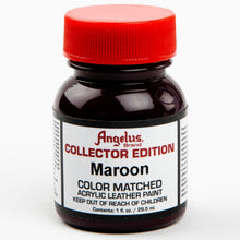 Firebrick Angelus Collectors Edition Acrylic Paint 2 Maroon 29Ml Use On Leather, Vinyl Or Fabric Leather Paints